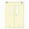 2018 Security Steel Fire Resistant Door 1/2/3 Hours Fire Rated Glass Door for hospital or commercial using