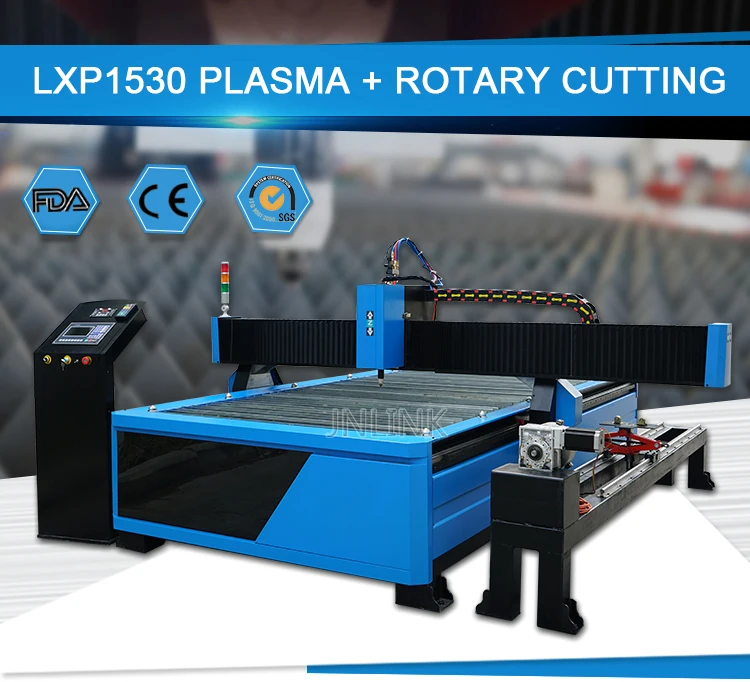 high definition plasma cutting machine with rotary