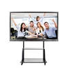 New generation 75 inch multi interactive touch screen flat pane from China in meeting or school scenarios