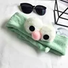Wholesale new Korean cute mint green big eyes hairband with magic stick headbands hair accessories for girls women washing face