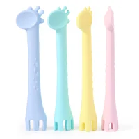 

FDA Approval Silicone Baby Spoon Set,Soup Baby Feeding Training Spoon