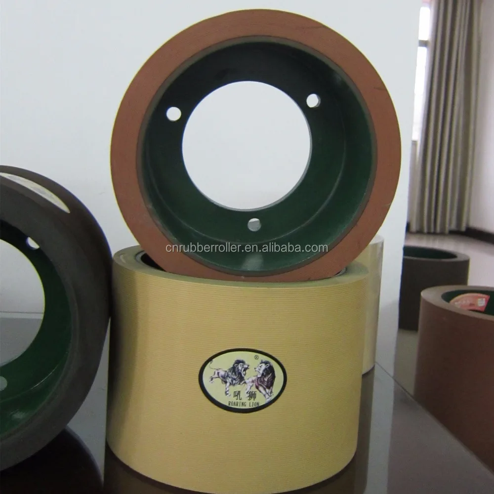 
High quality rice mill 6 inch iron drum rubber roller 