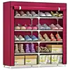 Storage cabinet metal easy to assemble shoe rack