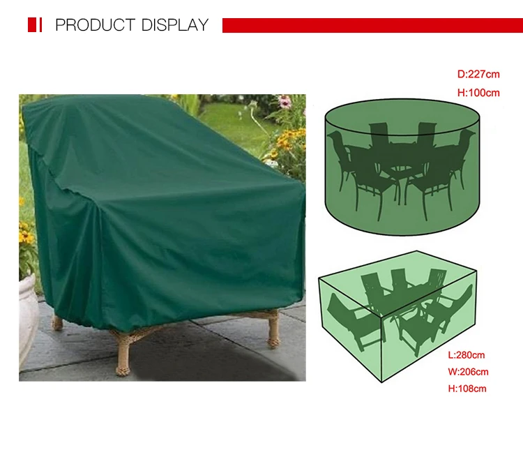 Outdoor Waterproof Garden Table Furniture Cover - Buy Patio Table Cover