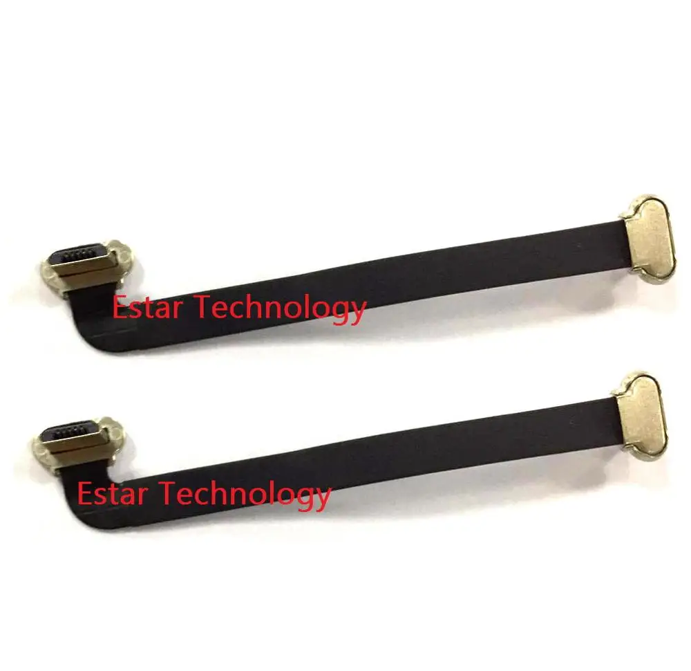 

Flat Slim Thin flex FPC Cable Short FPV USB 3.1 Type c Charging Cable, Black