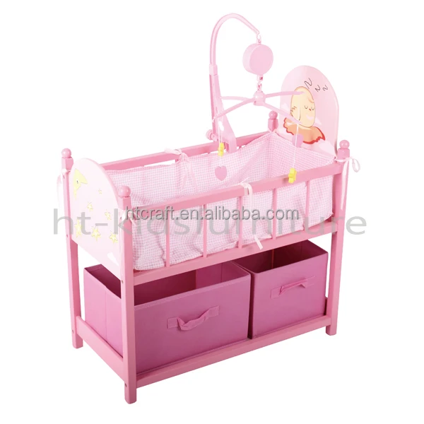 baby doll cot wooden