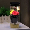 Wholesale Creative Popular Gift Valentines Day Importing Gifts Eternal Flower Colorful LED Lamp Night Light Creative Gift