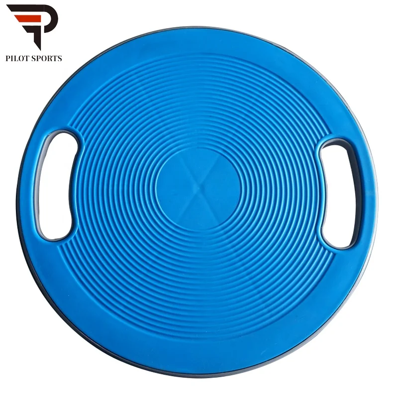 

PILOT SPORTS wholesale hot balance training equipment exercise wooden Pvc fitness balance board, Red or blue