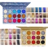 Your own brand name paper palette glitter eye shadow