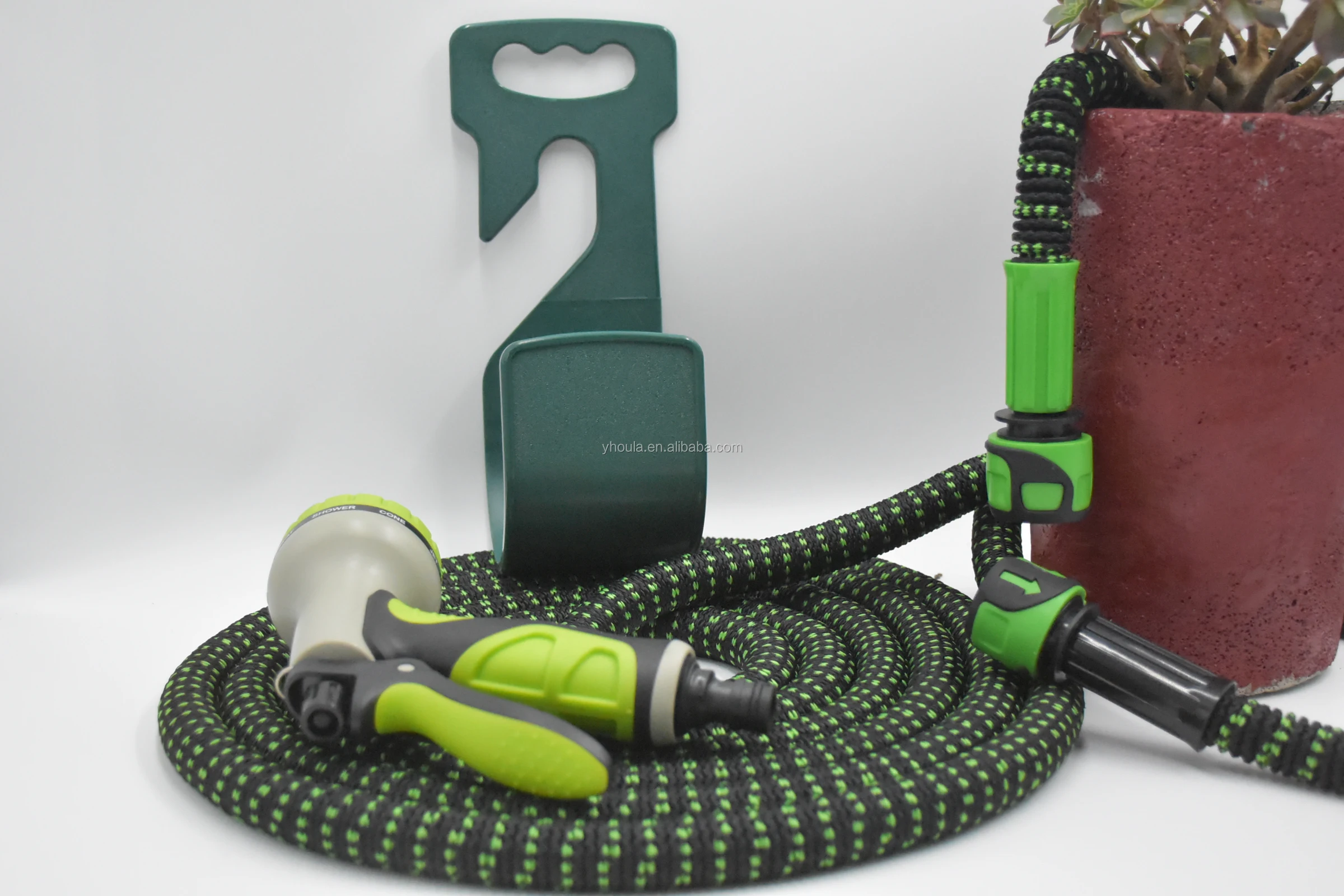 Abs Plastic Decorative Water Hose Hook Expandable Garden Hose Holder