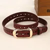 Women/lady split Leather Waist Belts Waistband Presents