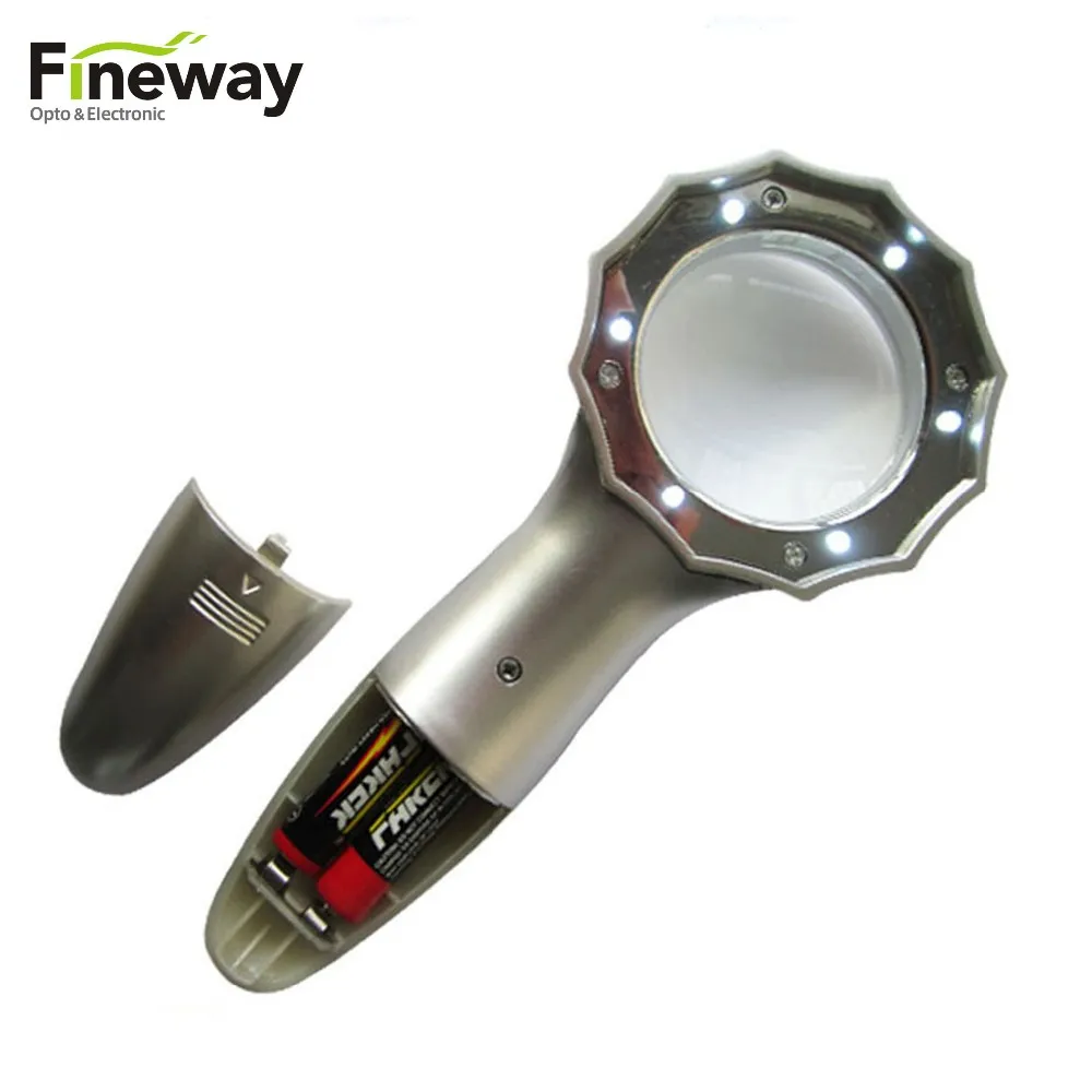 Fw600554 6led Illuminated Reading Magnifying Glasses For Visually