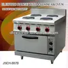 double burner electric range, DFEH-887B electric range with 4 burner and oven