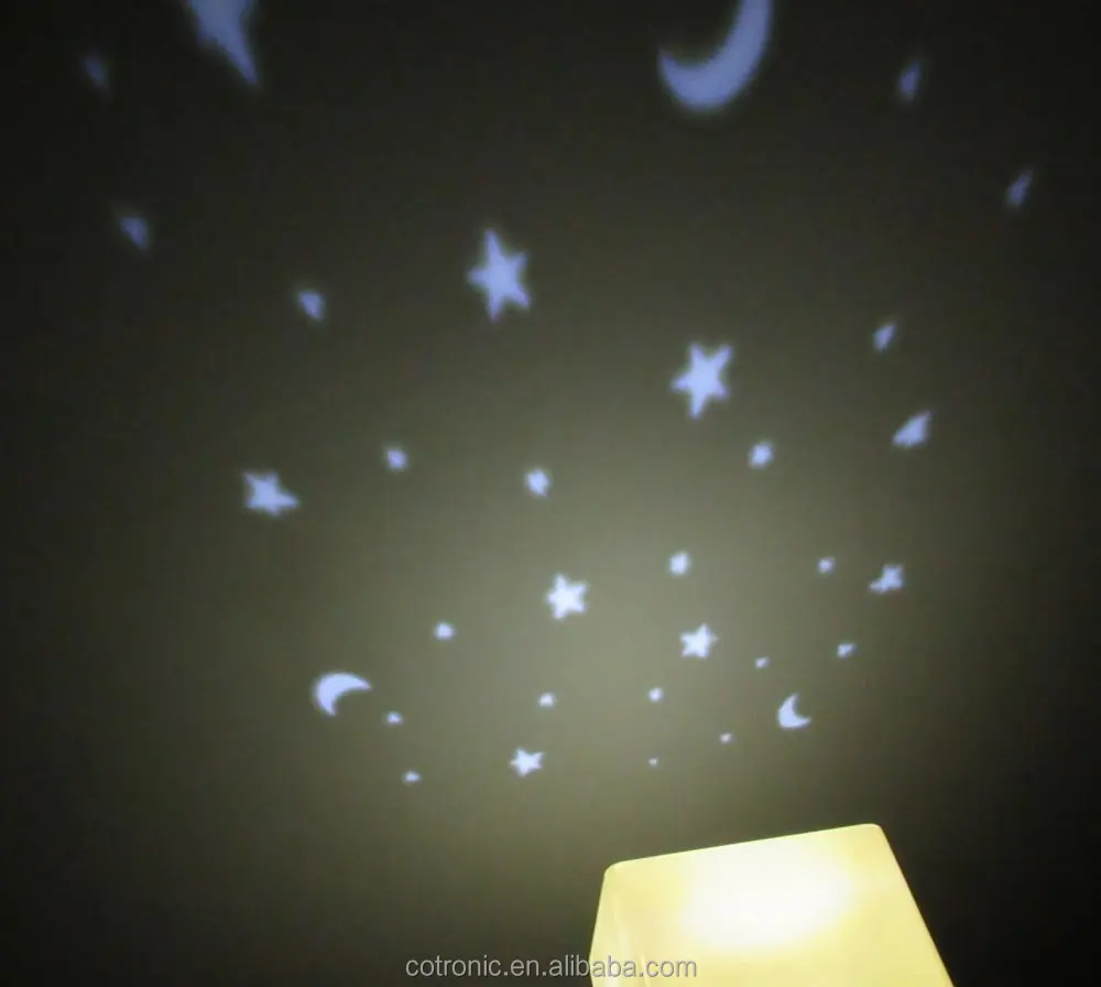 star moon projector