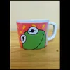 10oz THE FROG MINI PLASTIC COFFEE MUG TEA CUP for kids,custom cartoon plastic tea cup holder with handle manufacturer