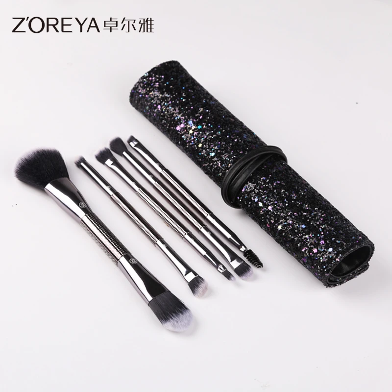 Custom Logo Makeup Brushes / Doubleend Private Label Makeup Brush Set