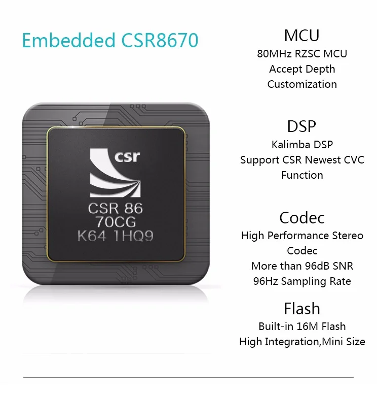 Bluetooth dual mode blutooth CSR8670 audio data transmission