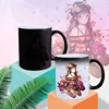 Creative Heat Discoloration High-Capacity Mark Cup Customized Color Changing Cup