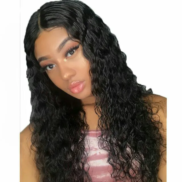 

12 inch curly full lace human hair wig 130 density, helmet wig pullip doll wig,360 lace frontal wigs