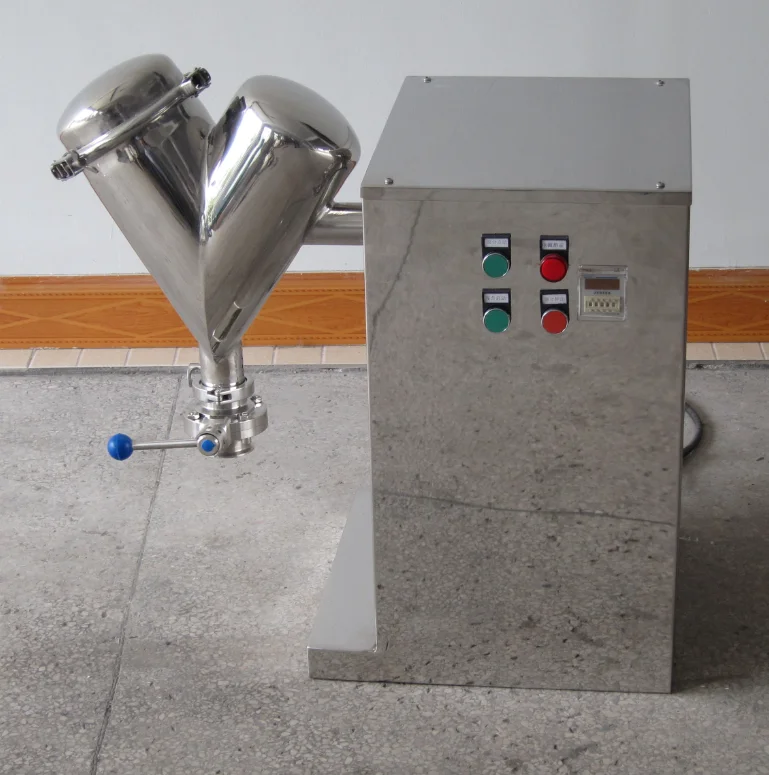 Small Lab Scale V Shaped Dry Powder Mixer Mixing Machine Buy Small