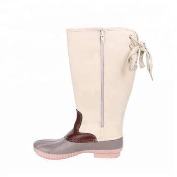 monogrammed duck boots womens