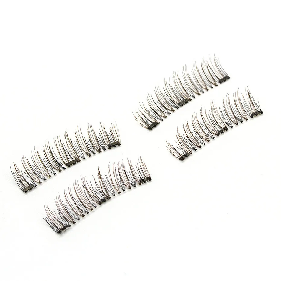 

2018 new 3 magnets false magnetic eyelashes