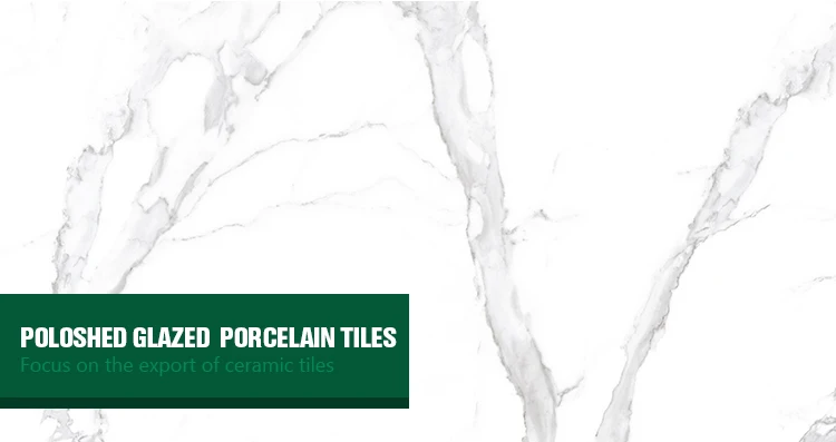new design white glazed floor tiles with Black vein 400*800 full glazed polished porcelain floor tile
