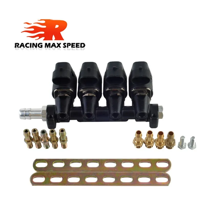 New Lpg Sequential Fuel System Injection Auto Gas Kit Injector Rail
