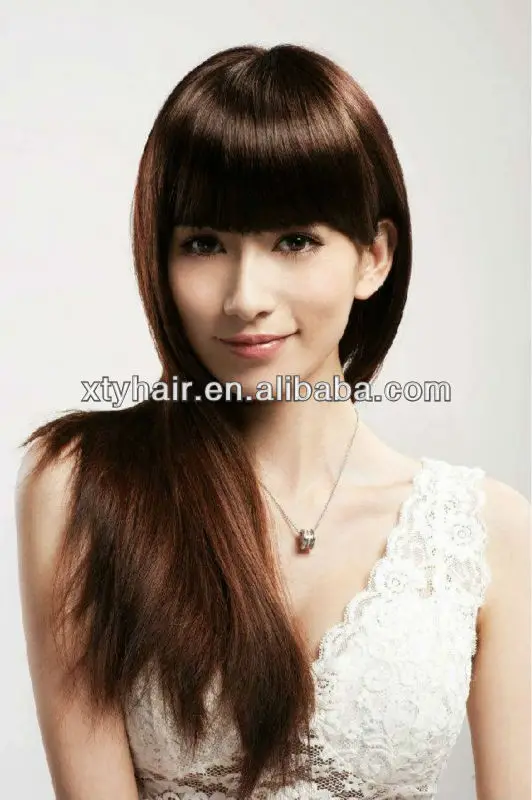 Alibaba Express Wholesale Japanese Fiber Hair Wigs Silk Straight