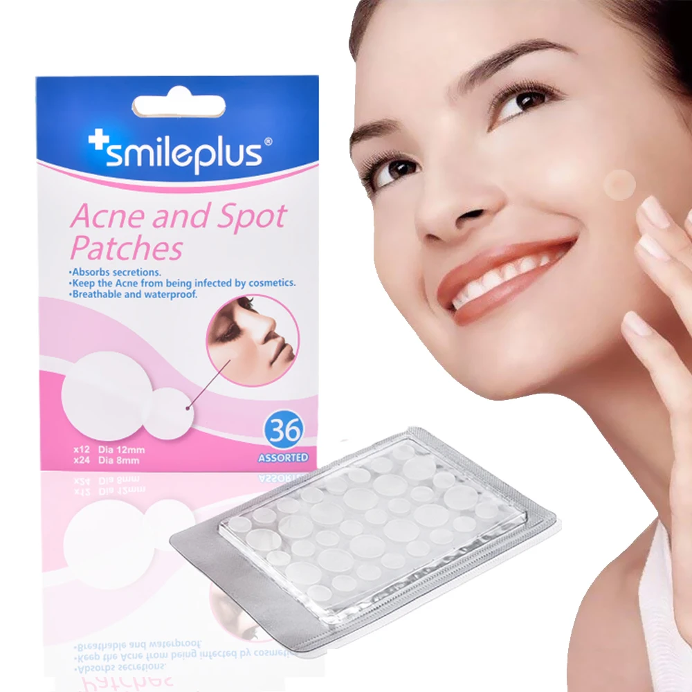 

Hydrocolloid Pimple Patch Acne Spots Stickers Dot Skin Care Acne Absorbing Cover for The Ulcer Acne Wound