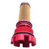 New design red and white mercury marine fuel filters for yacht