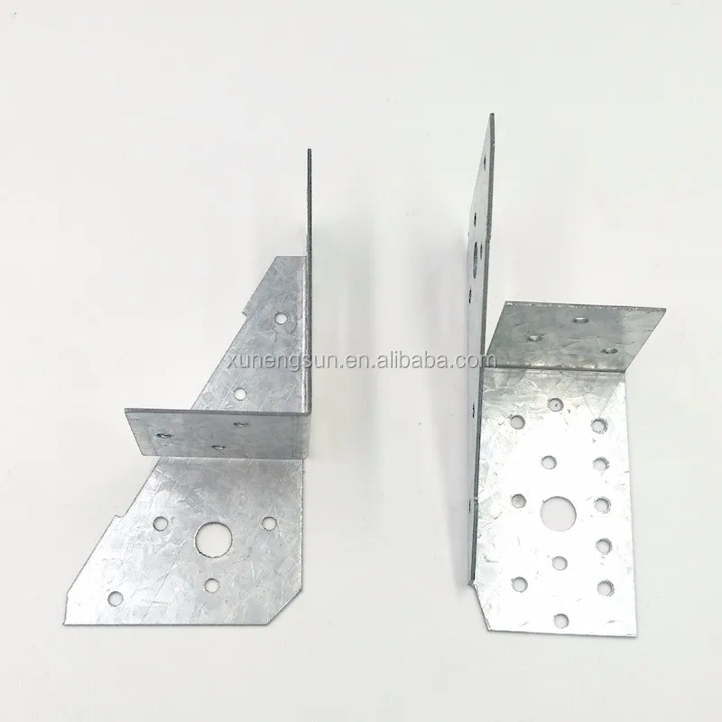 Galvanized Steel 135 Degree Angle Bracket For Timber Frame Gang Truss