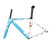 High quality carbon frame road bicycle lightweight carbon bike frame good looking TT-X1 frame