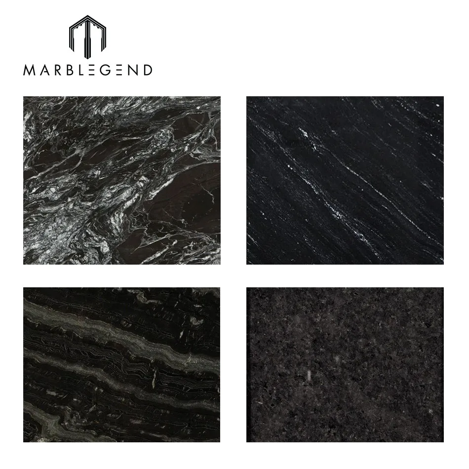 Factory Price Italian Granite Countertop Import Black Granite Slabs