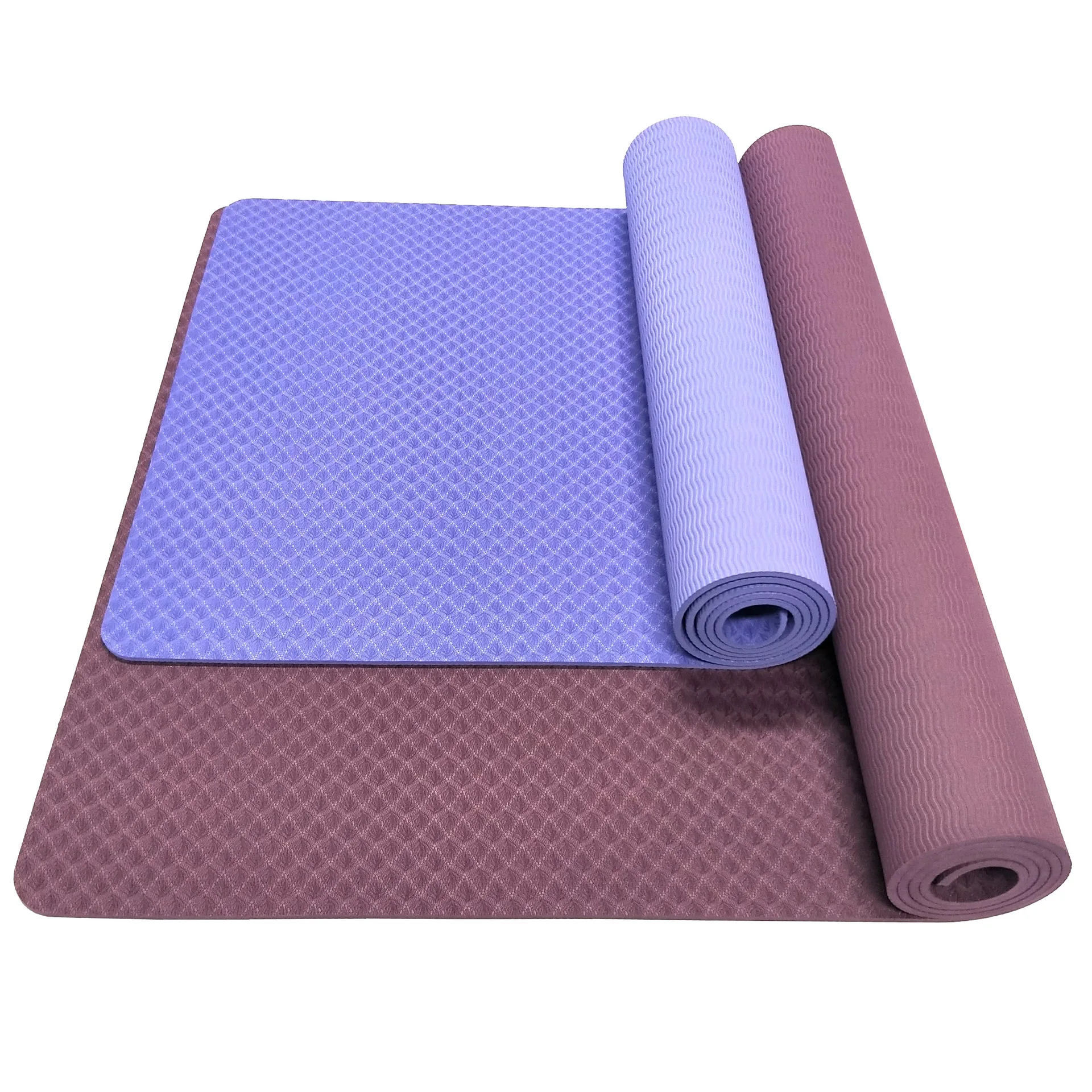 

Thick Folding Panel Gymnastics Mat Gym Exercise Mat tpe yogamatt, Red/blue/green/yellow/purple/pink or customized color