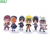 Japanese cartoon Q version hot anime figure naruto set of 6
