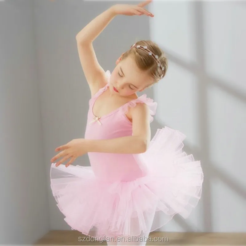 Elegant Ballerina Tutu  Dresses Anak  Gaun  Balet Tari Kostum 