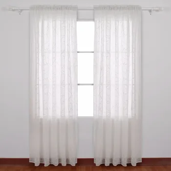 cheap voile curtains