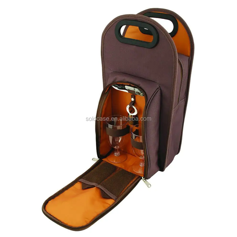 Travel Padded Wine Cooler Bag
