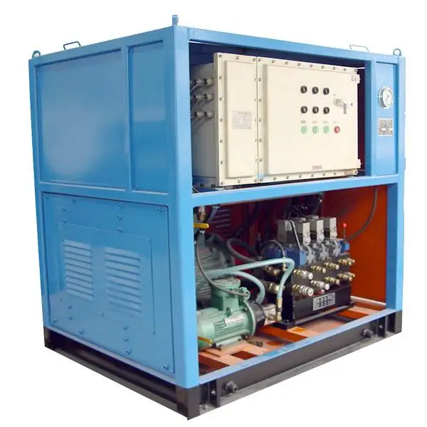 YZBF-120LD/2-4 gas hydraulic power station/ hydraulic power units used on oil drilling rig and power tong