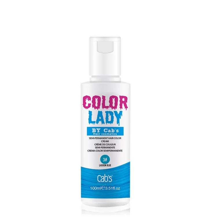 

Top quality hot selling hair dye hair color lady with semi-permanent ability