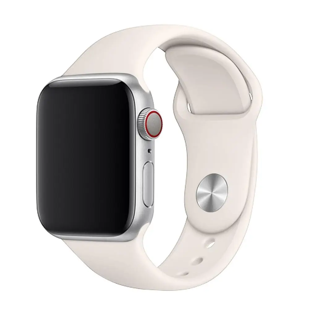 

Factory Price Candy Color Soft Silicone Sport Watch Band Strap For Apple watch, N/a