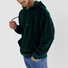 urban mens clothing oversized green hoodie velour xmas pullover