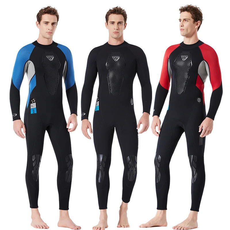 

3mm Diving Triathlon Neoprene Wetsuit Swimming Surf Scuba Spearfishing Jumpsuit