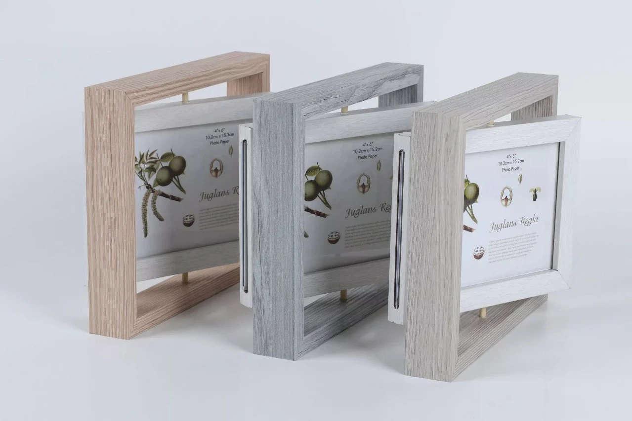 4x6 5x7 Inch Creative Doublesided Rotating Photo Frame Buy Double