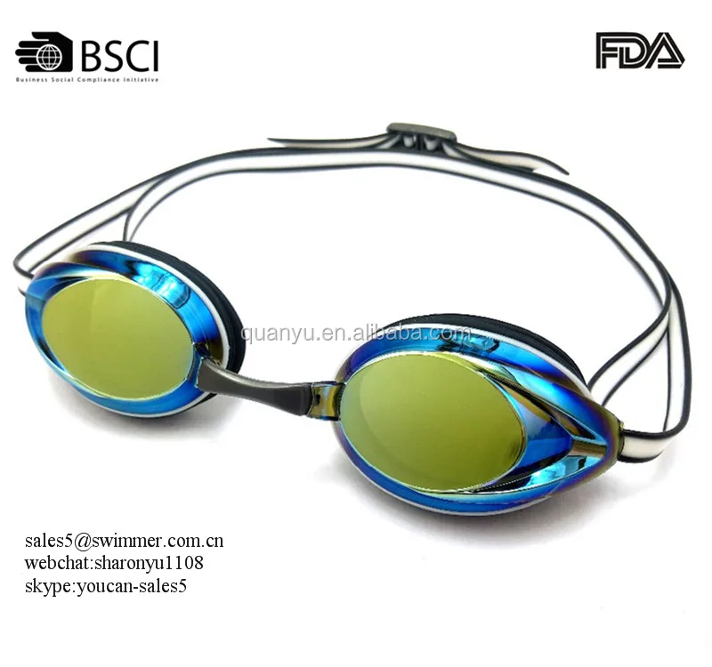 Wholesale Zoggs Swimming Goggles Wtih Color Mirrored Lens Buy