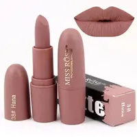 

Lipsticks Sexy Brand Lips Color Cosmetics Waterproof Long Lasting Miss Rose Nude Lipstick Matte Makeup dropshipping