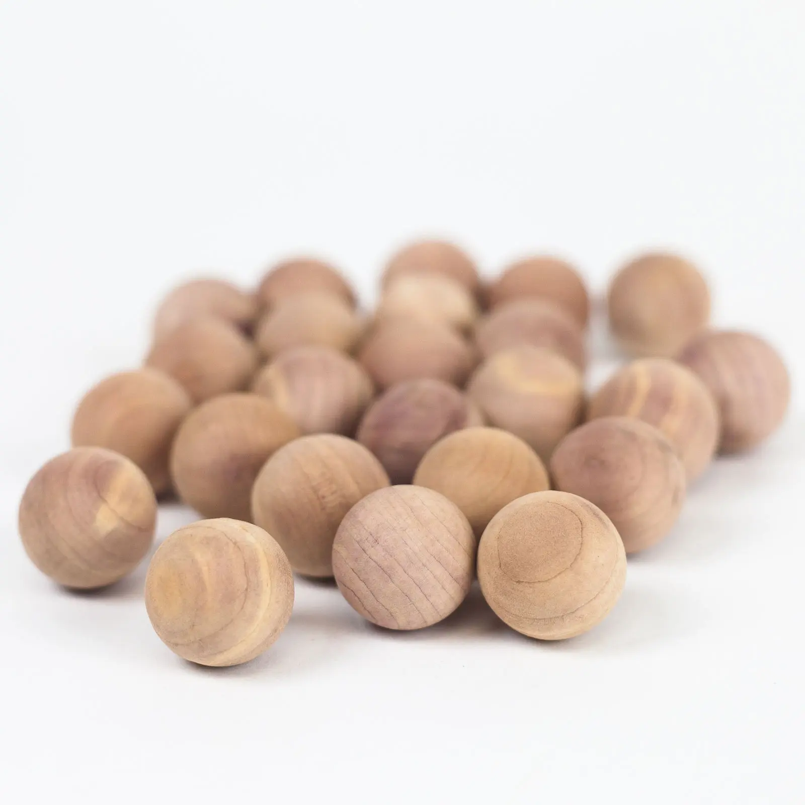 HUJI Natural Cedar Wood Moth Protection Balls Non-Toxic Moth Repellent Clothes Bedding Blankets Storage Closet Drawer Mildew Mold Prevention (1 Set, Cedar Balls)