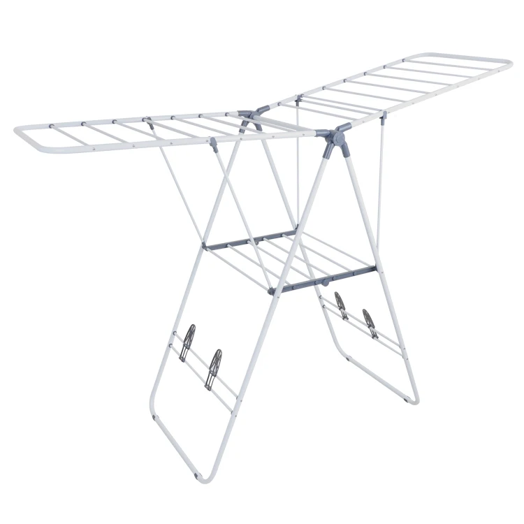 Basics Gullwing Clothes Drying Rack White