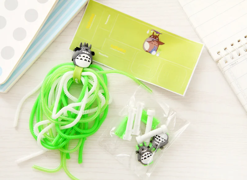 with high quality charger cute cartoon coaxial protector usb cable - ANKUX.COM